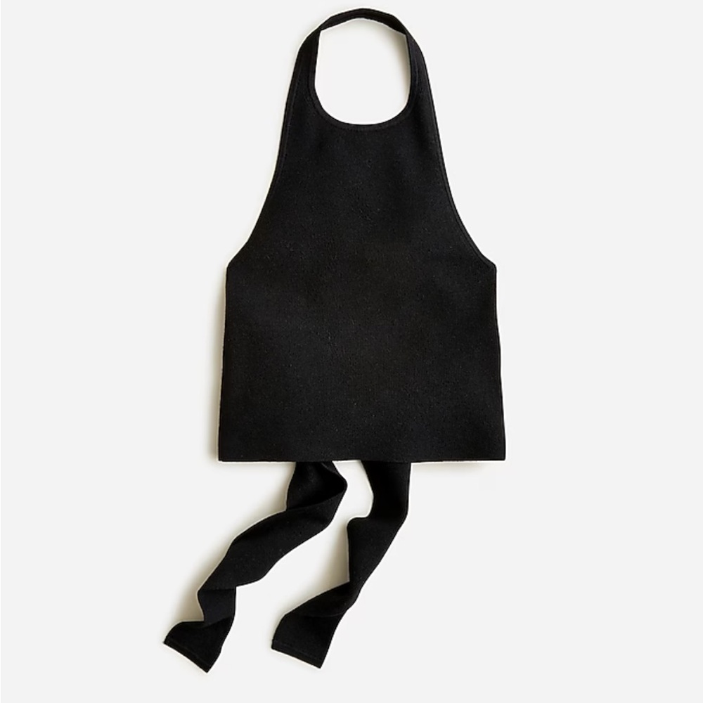 J.Crew Tie-back halter sweater-tank
